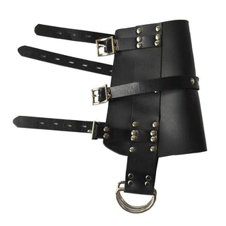 Hardcore Suspension Cuffs in Leather for Ankles