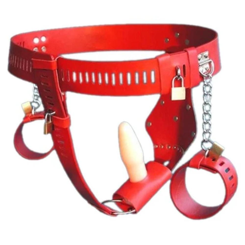 Experience the Adjustable PU Leather Belt, a versatile tool for BDSM play that molds to your unique needs.