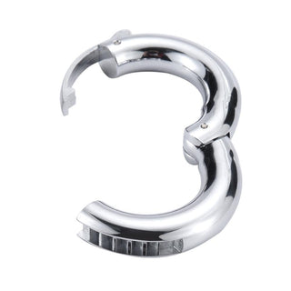 You are looking at an image of Adjustable Rounded Metal Ring crafted from high-quality metal, providing a unique sensory experience with a cool, smooth texture.