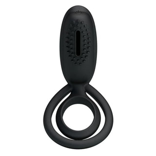 Intimate accessory designed for double stimulation - erecting ring and clitoral stimulator.