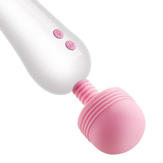 This is an image of Sensual Wand Clit Overload Rechargeable Massager with generous size and flexible design.