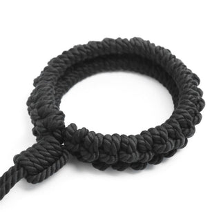 A picture of Collared Submission Bondage Sex Rope in Nylon for Beginners, crafted from premium nylon for a satisfying feel against the skin.