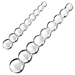 Pleasure Massage Glass Anal Beads