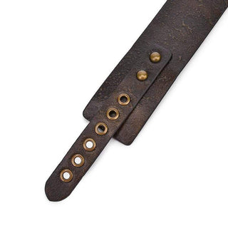 An image showcasing the detachable leash connected to the BDSM Collar Submissive Choker.