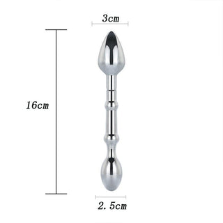 High-quality ABS material in Dual Tip Dilator Couple Anal Beads for comfort and safety