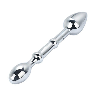 Dual Tip Dilator Couple Anal Beads with dual-tip design for varied sensations