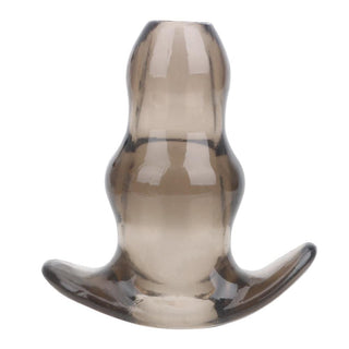 In the photograph, you can see an image of Bulky Tunnel Anal Plug 2.76 to 4.09 Inches Long for safe and seamless pleasure.