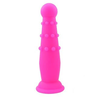 Take a look at an image of Anal Masturbation Silicone Beads in black and pink colors, offering a unique journey of pleasure and exploration.