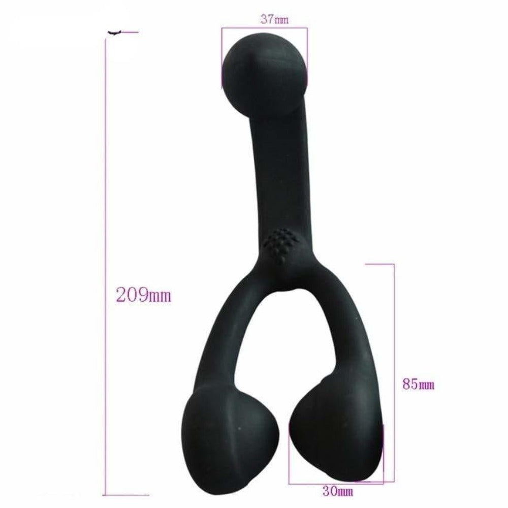 Pure Orgasmic Pleasure Vibrating Anal Balls, a convenient addition to your intimate collection for an orgasmic journey of bliss.
