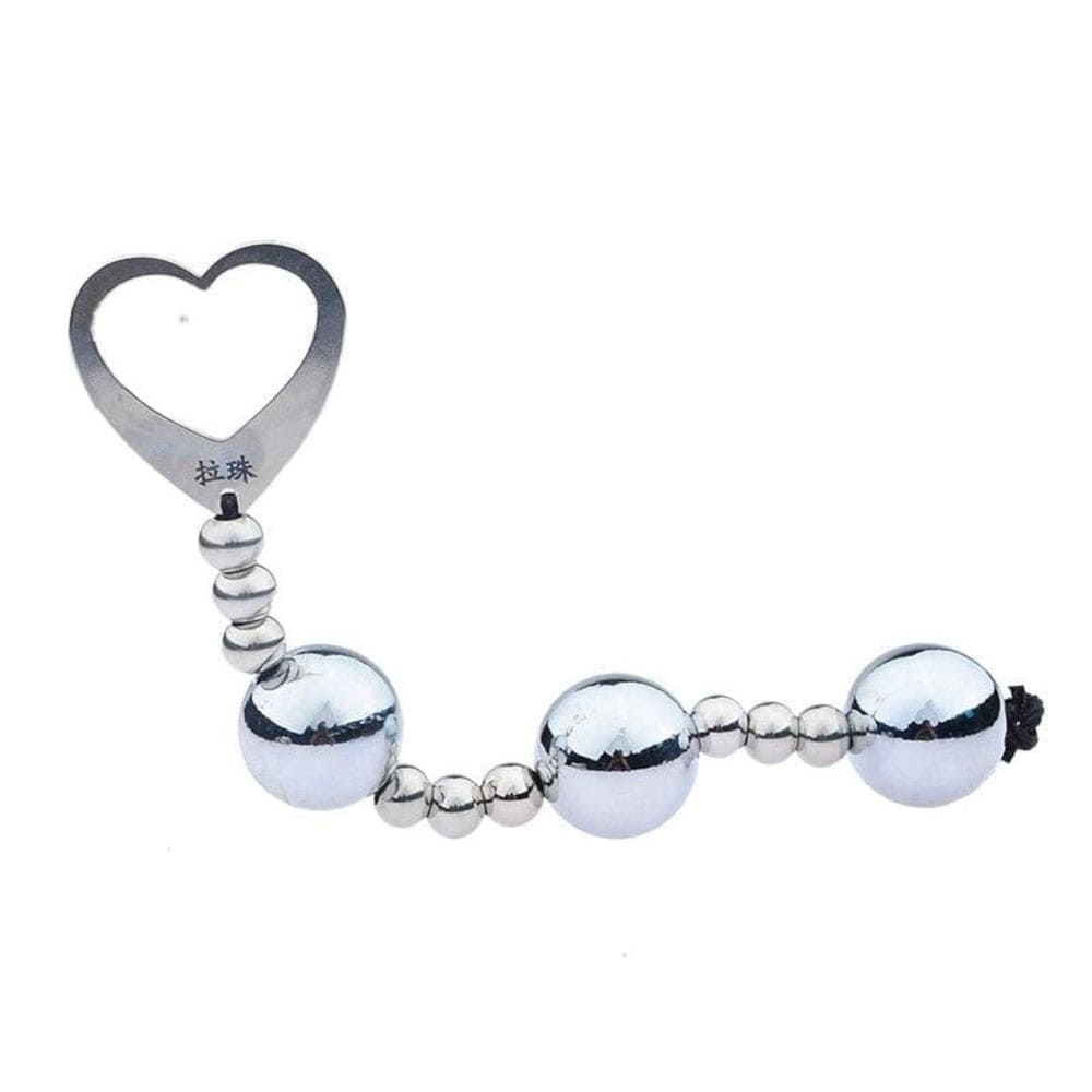 Featuring an image of Cute Metal Anal Balls specifications including color, material, and dimensions.