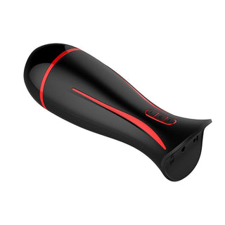 Image of Endurance Trainer Heated Pocket Stroker with textured inner sleeve for added stimulation.