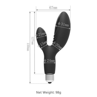 Featuring an image of a dual-headed Beginner Anal Massager crafted to unlock hidden desires and provide a thrilling experience of pleasure.