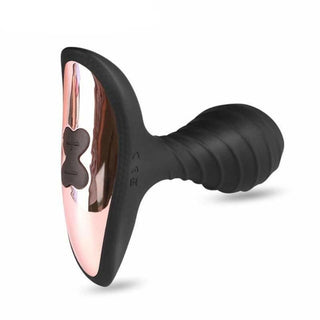 Presenting an image of Threaded Waterproof Anal Prostate Massager showcasing intricate design and adjustable speed levels.
