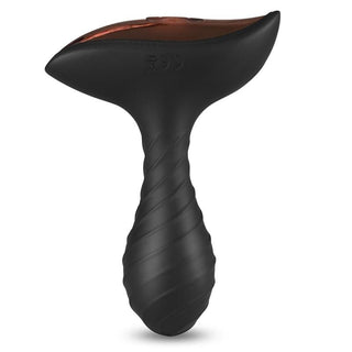 Featuring an image of Threaded Waterproof Anal Prostate Massager made from premium silicone for a comfortable experience.