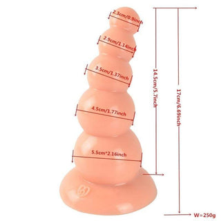 A versatile anal toy for beginners and experienced users, offering a comfortable and pleasurable ride.