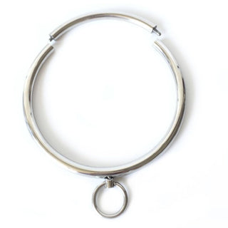 Steel Locking Submissive Kink Eternity Collar or Choker Non-O Ring design