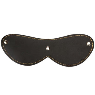 High-quality PU leather blindfold for durable and comfortable sensory deprivation.