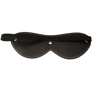 Premium PU leather blindfold for long-lasting and erotic sensory exploration.