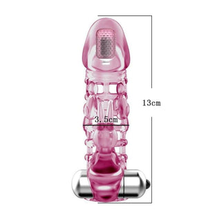 Pink Horny Bunny Vibrating Penis Sheathe - An image showcasing the smooth texture and hypoallergenic properties of the high-quality silicone material for maximum comfort during use.