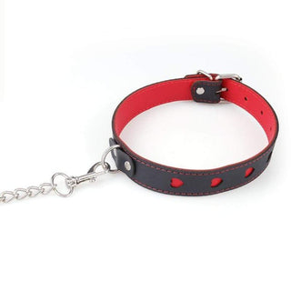 Pictured here is an image of the pink Sweet Kitty Human Pet Neko Collar and Choker set, designed for comfort and control.