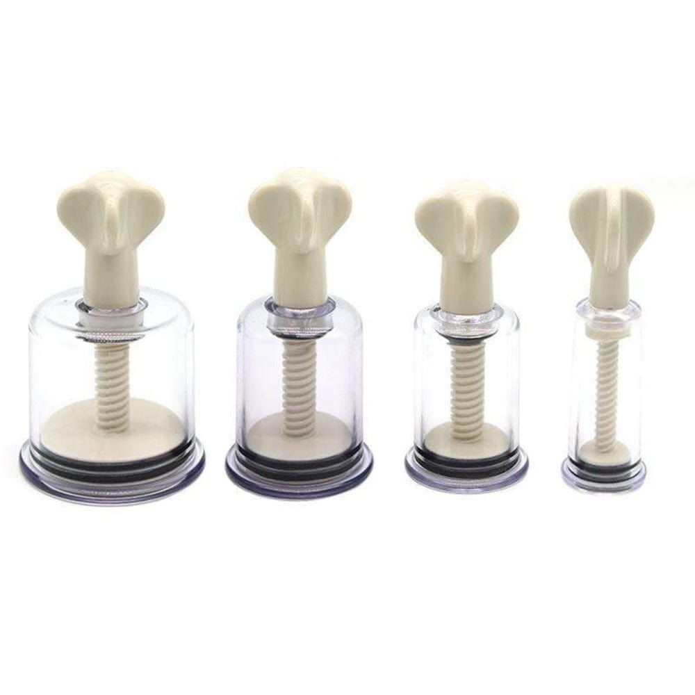 Feast your eyes on an image of Twist and Enjoy Suction ABS Toy Nipple Pleasure in clear color, featuring a compact design for heightened sensitivity.