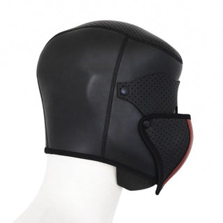 Erotic Leather Bondage Mask designed for comfort and safety.