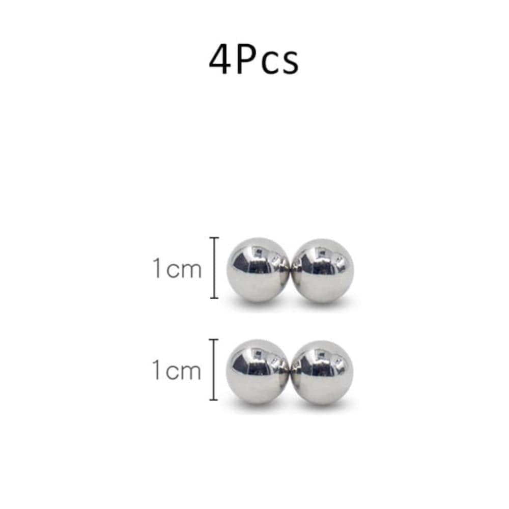 Observe an image of magnetic Pleasure Orbs Nipple Magnets designed for heightened sensations and sensory exploration.