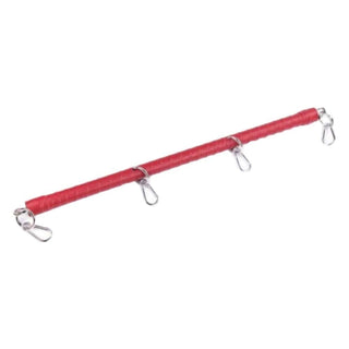 A detailed image of the padded bar on Doggy Ankle Padded Spreader Bar for Restraint.