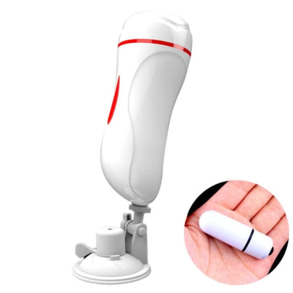 Pictured here is an image of the Pleasure Overload Blowjob Machine designed for a modern man