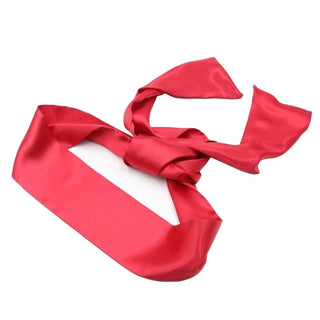 Experience the elegant Classic Silk Sex Blindfold with reversible style, perfect for igniting passion.
