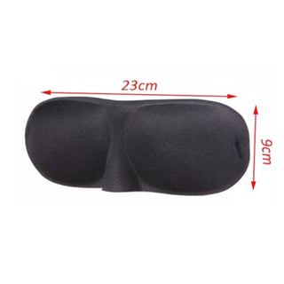 Comfortable and durable sponge and spandex blindfold for safe and sensual encounters.