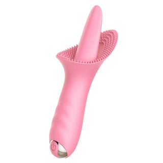 Pleasure Maximizer Breast Toy Oral Clit Stimulator Tongue Vibrator Nipple Sucker