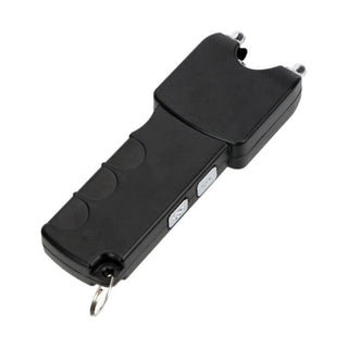 Compact black Guilty Pleasure Sex Taser with dual metal nubs for electrifying pleasure.