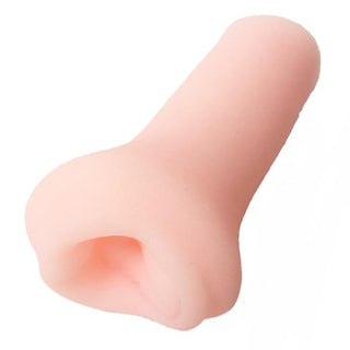 Dimensions of Sexy Lips Blowjob Silicone Male Masturbator: Length 5.31 inches, Width 2.36 inches, designed for optimal pleasure.