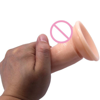 Squishy and 6 Inch Dildo