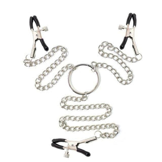 Triple Threat Clit Nipple Clamps