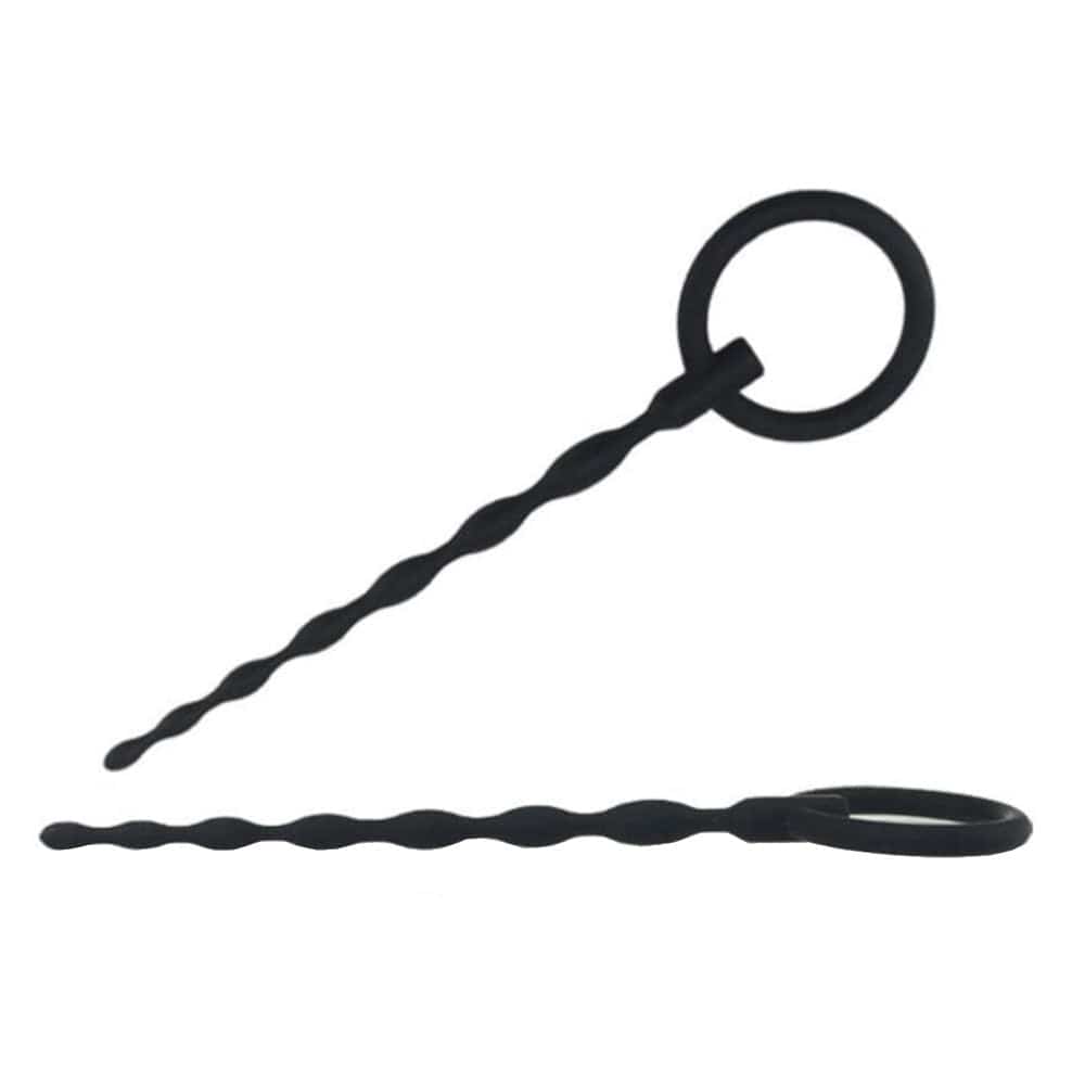 Take a look at an image of Medical-grade Silicone Urethral Stretcher Penis Plug for safe and comfortable use.