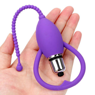Urethral Vibrating Beaded Penis Plug