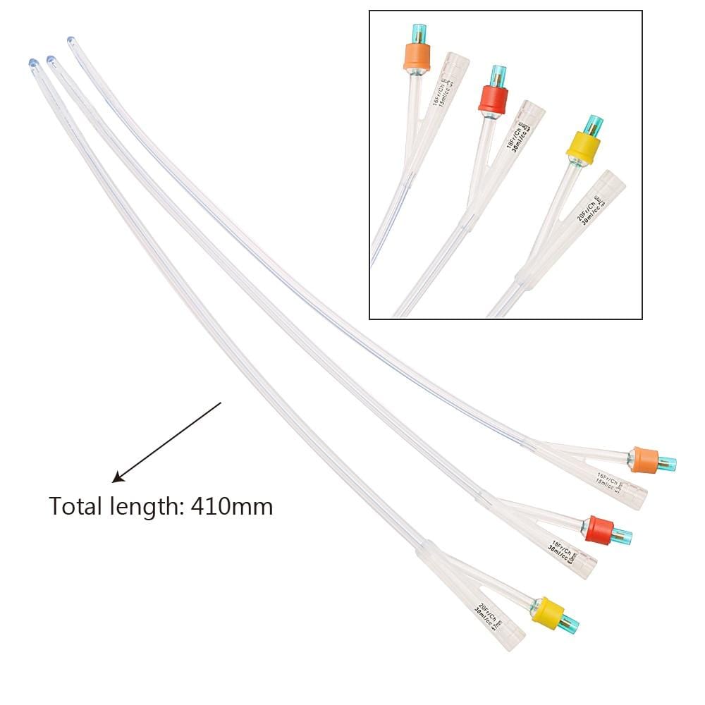 Here is an image of Long Urethral Sound Double Hole Catheter Penis Plug for unlocking new dimensions of pleasure