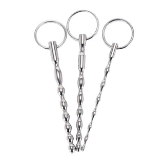 Princely Training Wand Urethral Beads designed for maximum pleasure with beaded texture and progressive girth.
