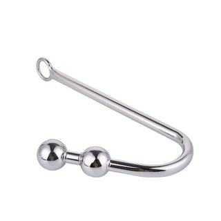 Beaded Stainless Steel Fetish Anal Hook made from medical-grade stainless steel.
