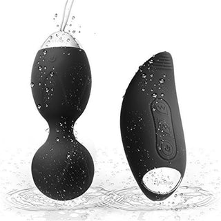 Check out an image of Kegel Exerciser Vibrating Kegel Balls 2pcs Set for self-care and well-being.