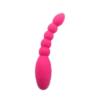 An image showcasing the 7.68-inch long Hypoallergenic Vibrating Beads with 0.98 inch beads for ultimate pleasure.