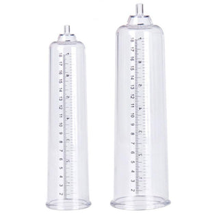 Transparent tube of Ultimate Trigger Controlled Penis Enlarger Vacuum Pump with comfortable silicone base.