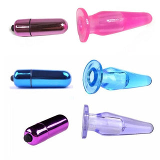 Here is an image of Finger G-Spot Silicone Vibrating Butt Plug with a 0.98-inch width for a snug fit.