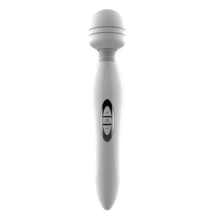Feast your eyes on an image of Powerful Stimulating Large Wand Massager in pure white color.