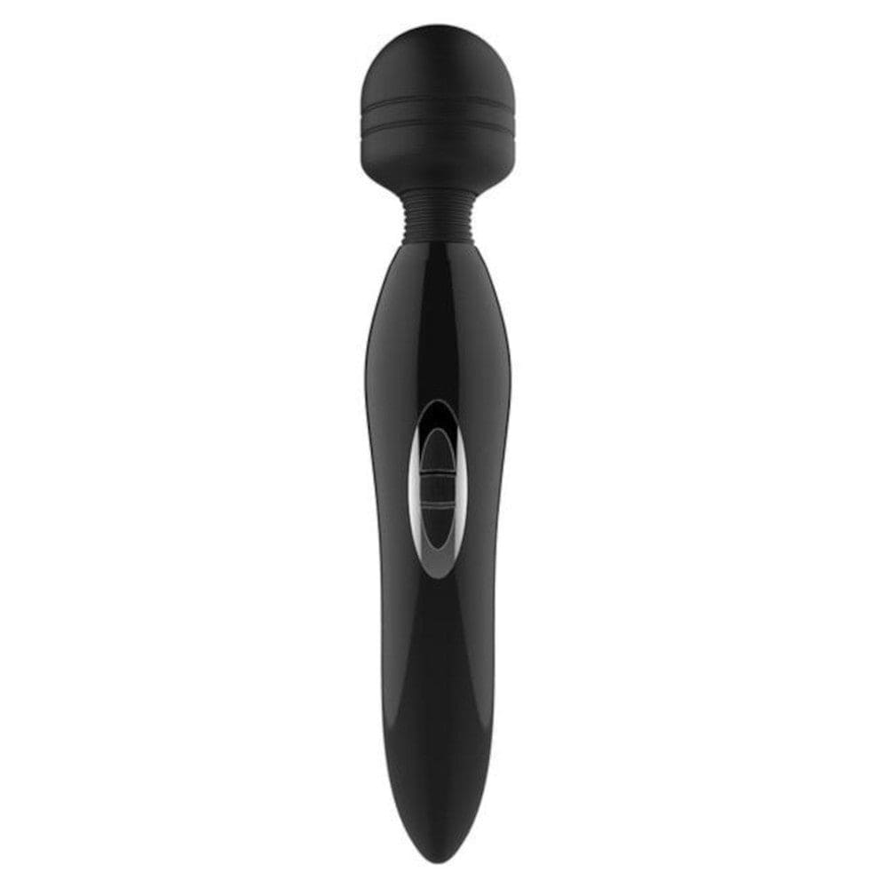 Check out an image of Powerful Stimulating Large Wand Massager in sleek black color.