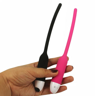 A visual representation of the Comfy Silicone Urethral Vibrator, a body-safe sex toy made from high-quality silicone.