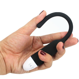 This is an image of the Comfy Silicone Urethral Vibrator, a waterproof and versatile intimate toy for unique pleasure experiences.