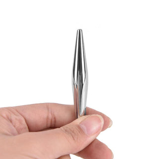 Sleek and polished Extreme Urethral Dilator designed for intense pleasure and control.
